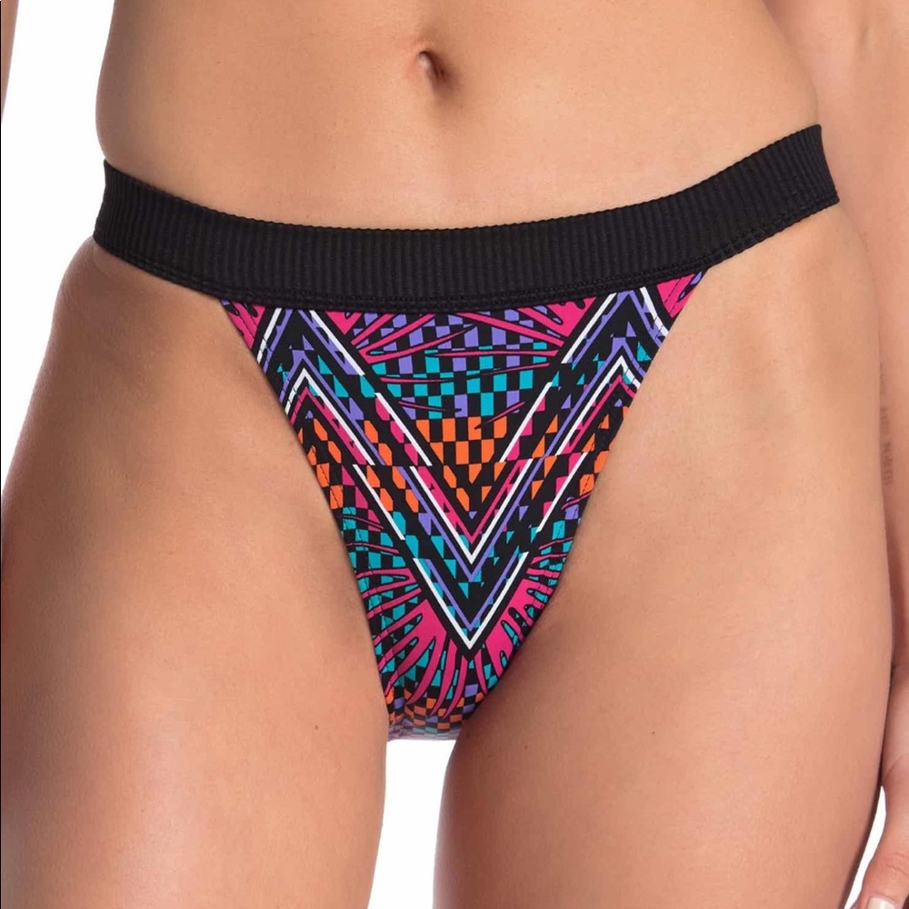 Tart Riley Bikini Bottoms in Chevron